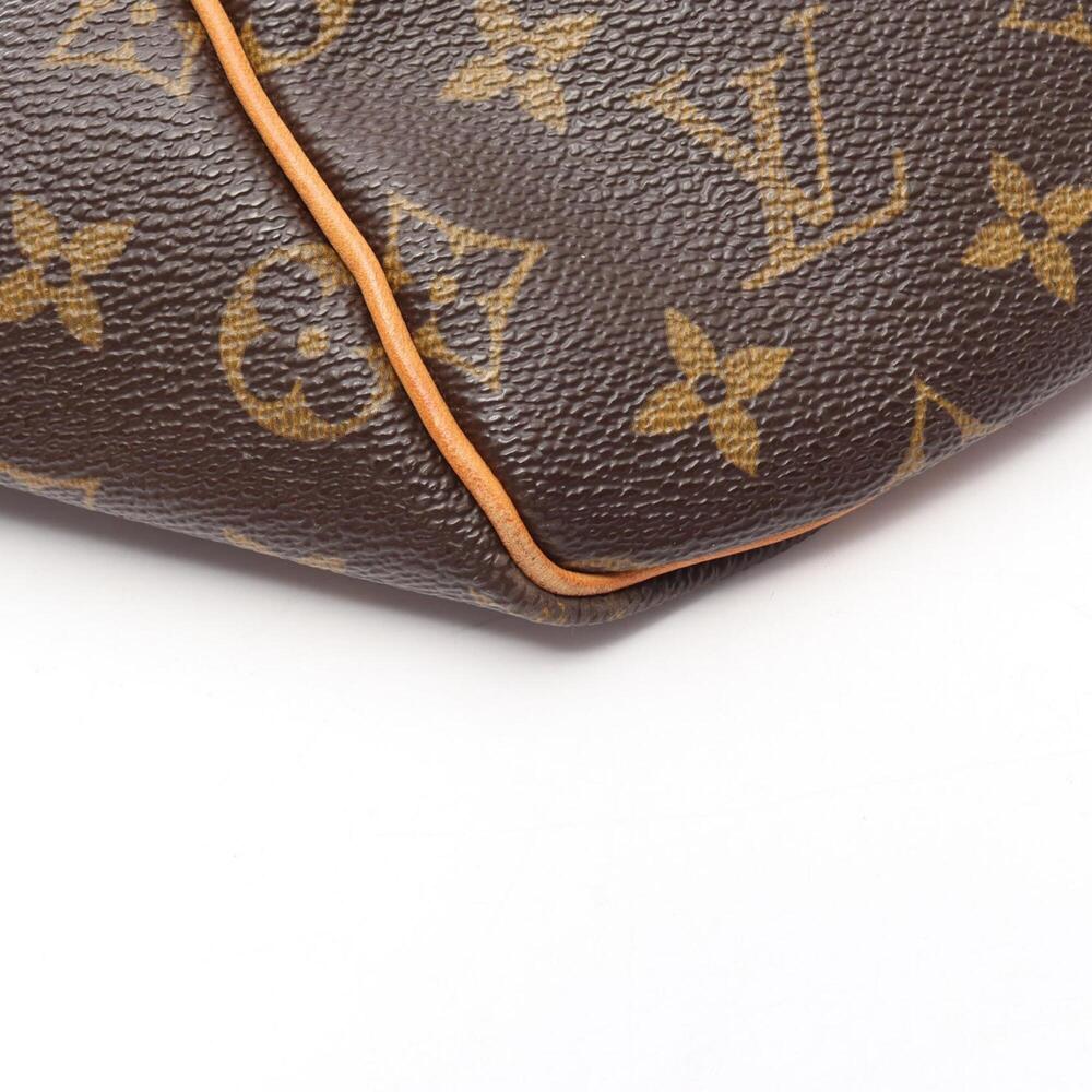 LOUIS VUITTON Brown Monogram Leather Boston Bag - Picture 9 of 15